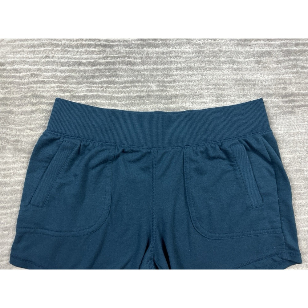 Athletic Works Shorts Womens Small Blue Pull On Elastic‎ Waist - Picture 2 of 12